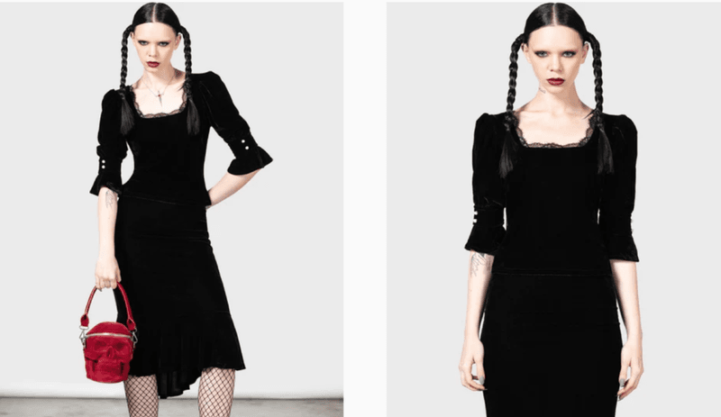 Dottie Dottie Velvet Top