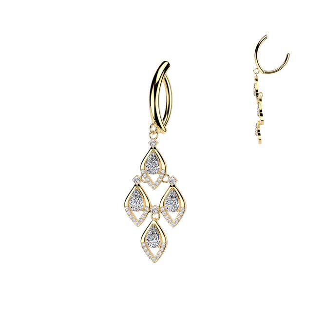 Hovedbilde Sylvia Chandelier Belly Ring ...