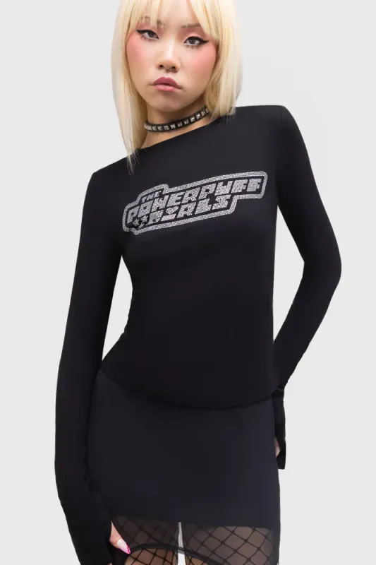 Grl Power Long Sleeve Top