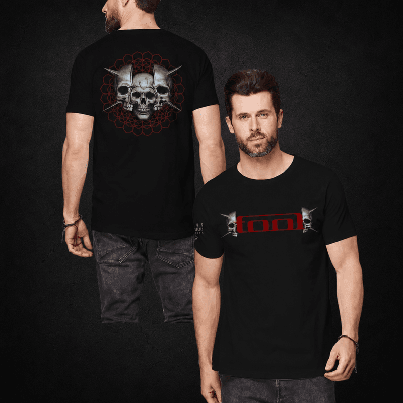 Tool T-Shirt Skull Spikes