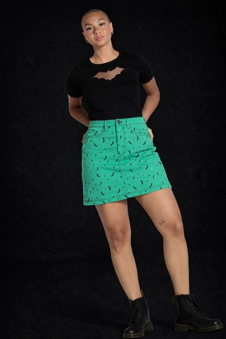 Huvudbild Bat Skirt Green