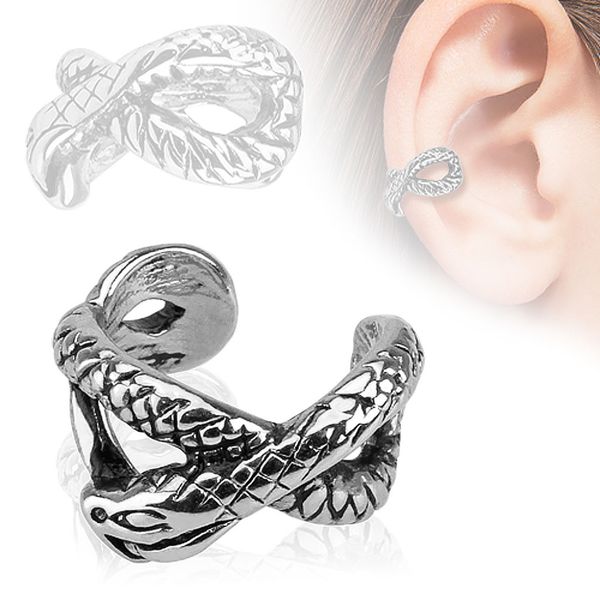 Hovedbilde Snake Ear Cuff Fake