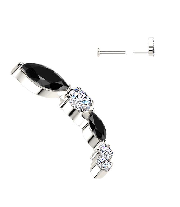 Main Image Foxbell Arc Push-fit Black