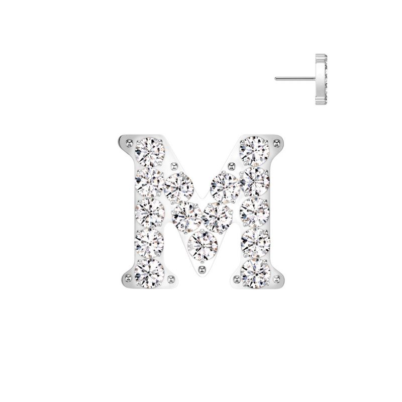 Crystal Letter M