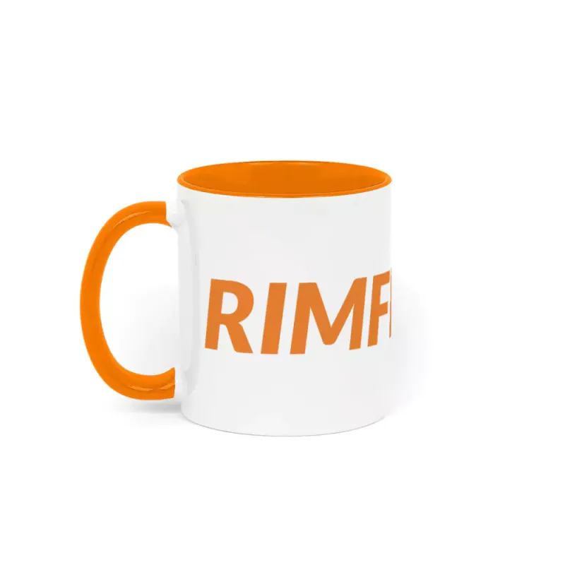 Rimfrost Orange Two Tone Mug