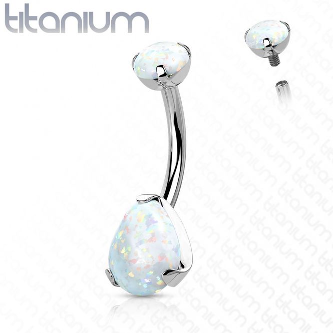 Hoofdbeeld Tear Drop Titanium Internally ...