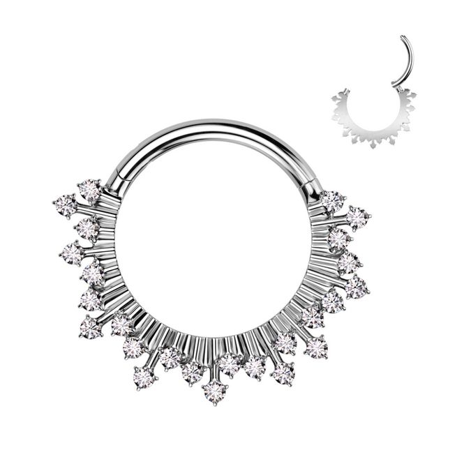 Huvudbild Sunshine Hinged Ring Clear