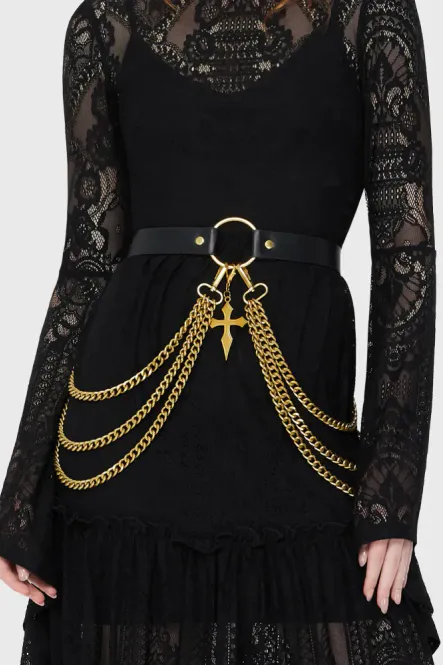 Hovedbillede Poised Opulence Belt Gold
