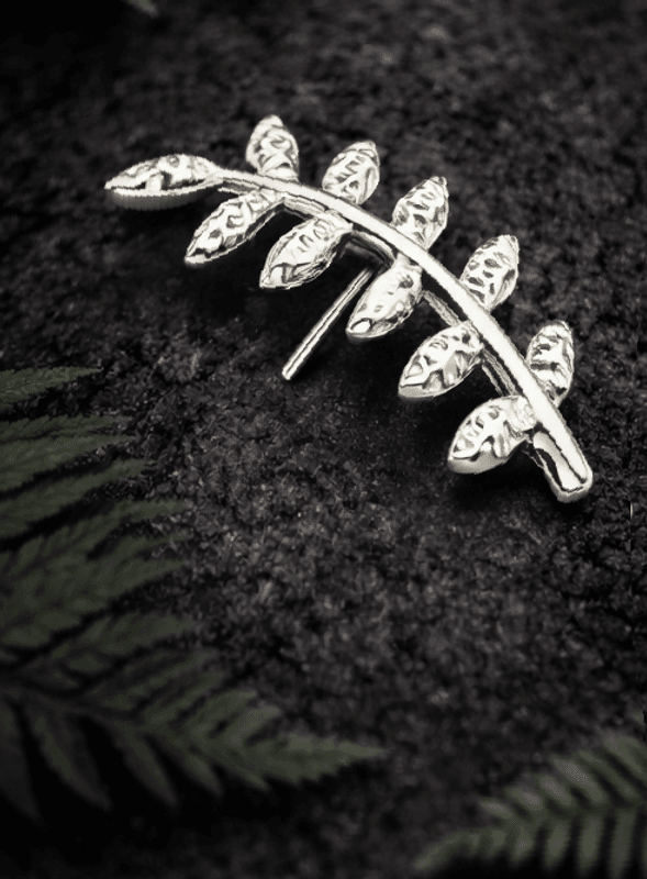 Big Olive Fern Leaf Push-fit