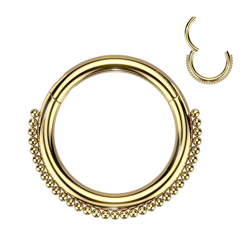 Lana Hinged Ring Gold