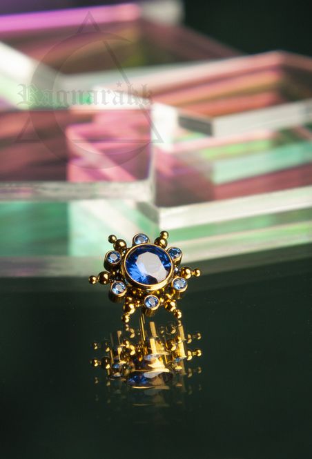 Hovedbilde Lana Big Snowflake Gold and ...