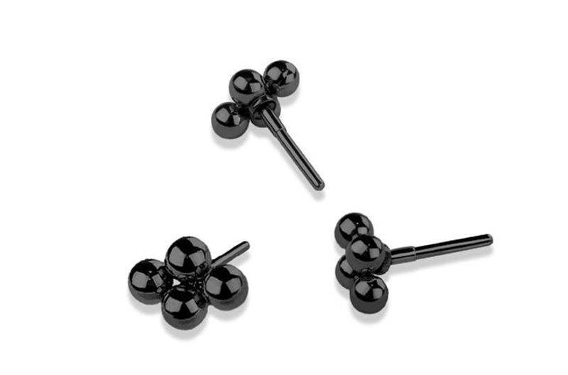 Small Lana Quad Push-fit Black