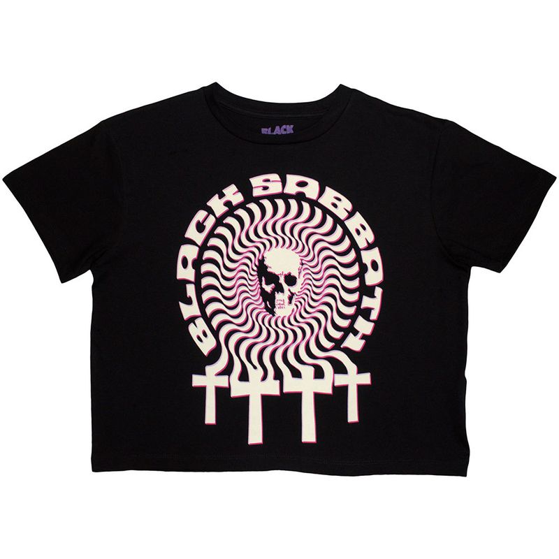 Black Sabbath Crop Top
