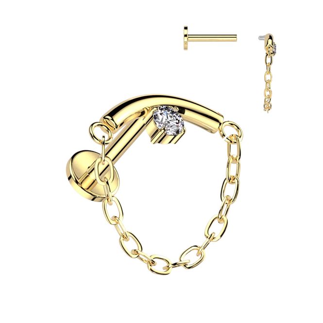 Huvudbild Lynx Chain Dangle Gem ...