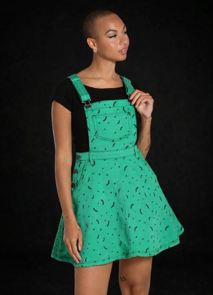 Hovedbilde Bat Pinafore Dress Green