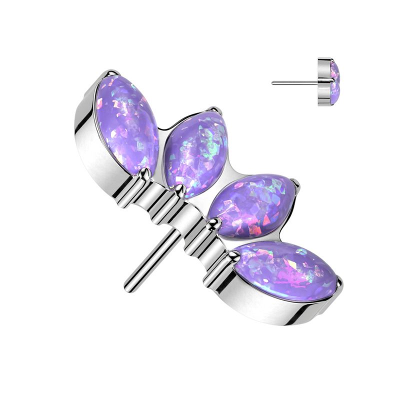Danielle Fan Push-fit Opal Purple