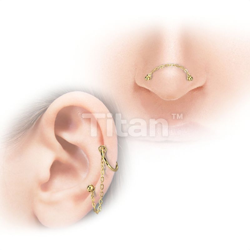 Double Connector Chain Gold