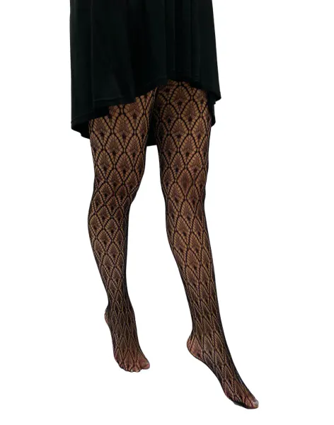 Hovedbilde Peacock Feather Net Tights ...