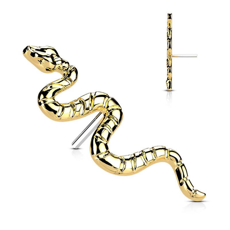 Snake Push-fit Gold