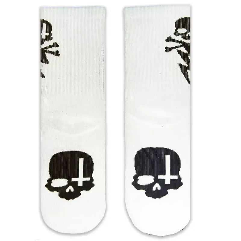 Bolt Socks White