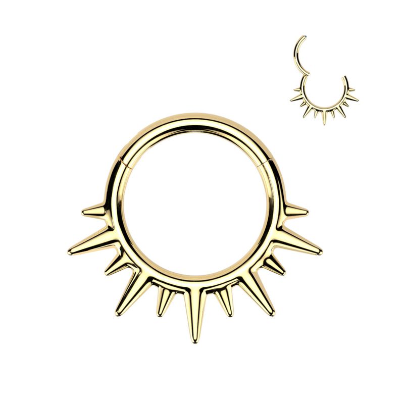 Sephira Hinged Ring Gold