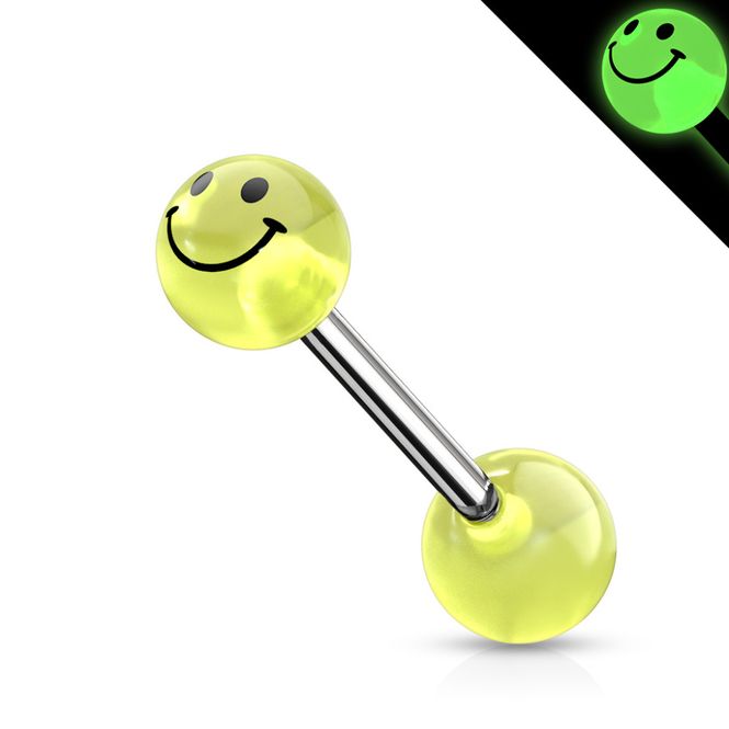 Main Image Acrylic Barbell Glow In The ...