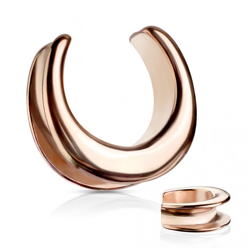 Zaria Plain Saddle Rose Gold