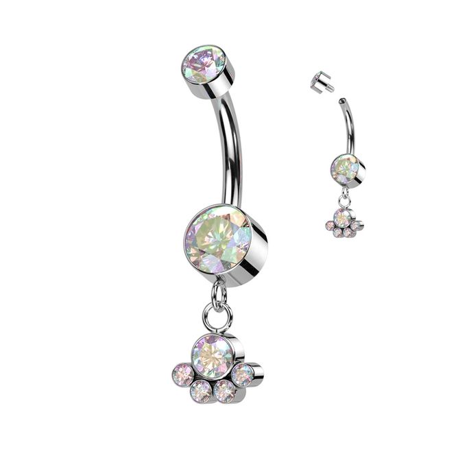Main Image Elizah Paw Titan Belly Ring ...