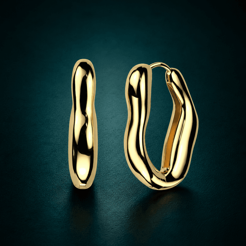 Flow Hoops Earrings 