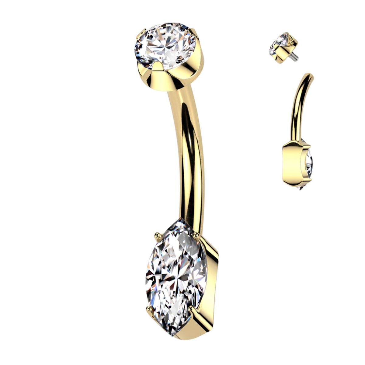Baby Bellyring Gold