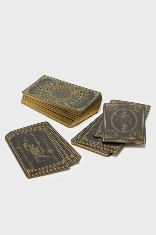 Killstar Tarot Cards BLACK/GOLD