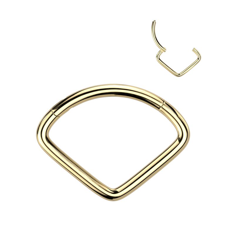 Jill Hinged Ring Gold