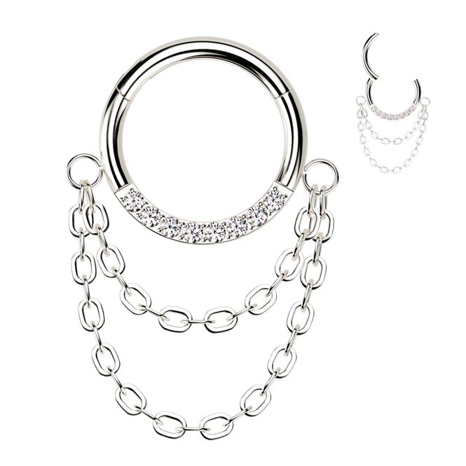 Huvudbild Diana Chains Hinged Ring ...
