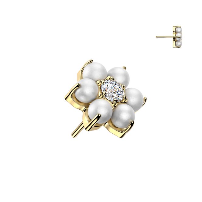 Hovedbilde Jane Pearl Flower Push-fit ...