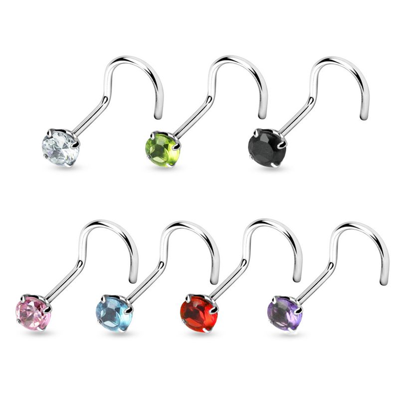 Jane Gem Nose Screw