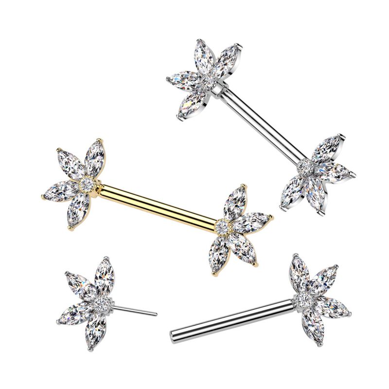 Dahlia push fit nipple bar