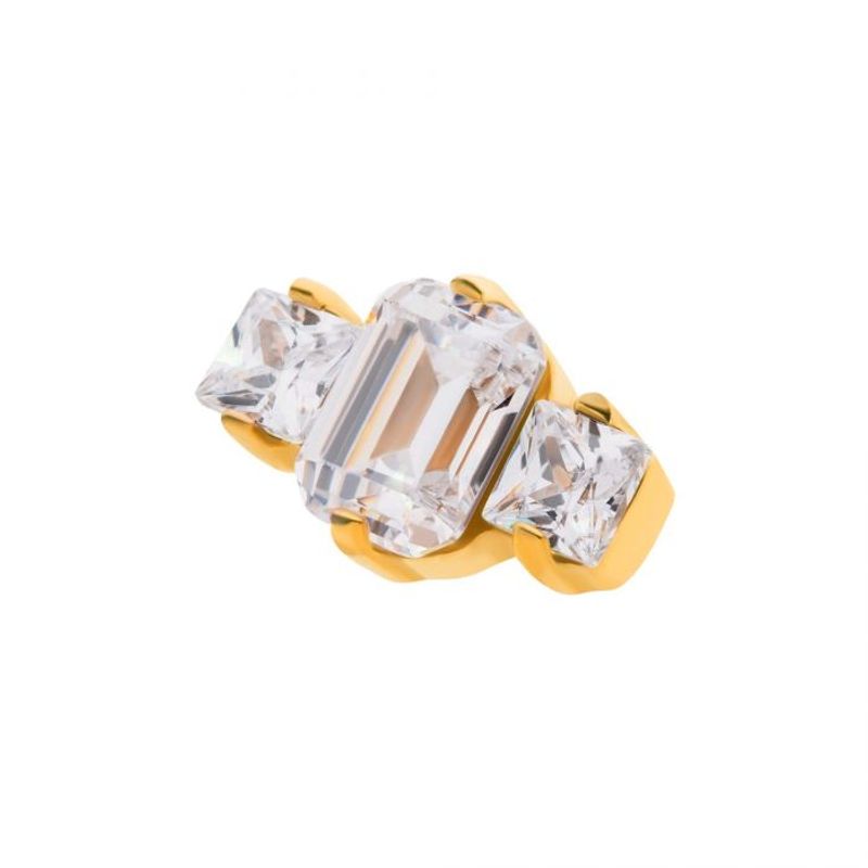 Isabella Push-fit 24K Gold