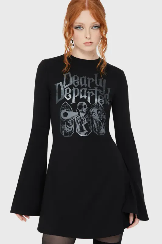 Dearly Departed Skater Dress
