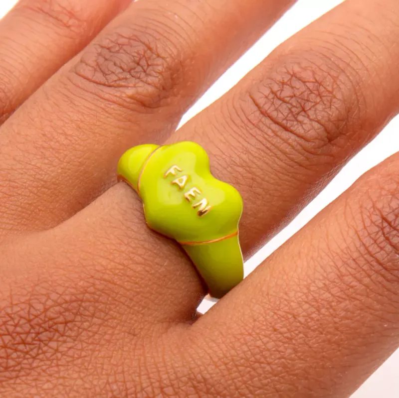 Hjerte F Ring Love Bird