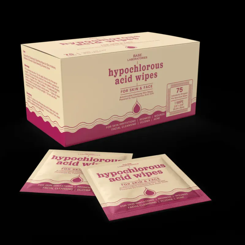 Hypochlorous Acid Wipes 