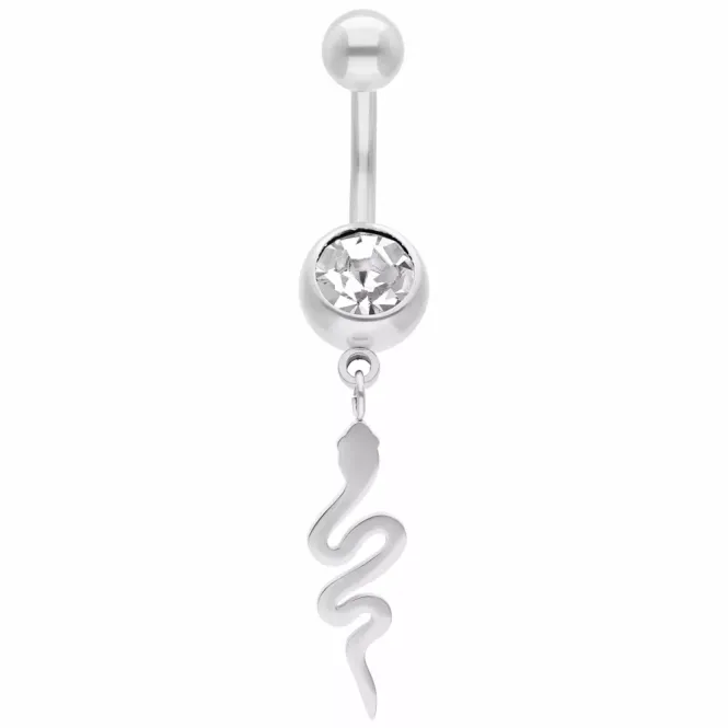 Hoofdbeeld Eves Snake Belly Ring 