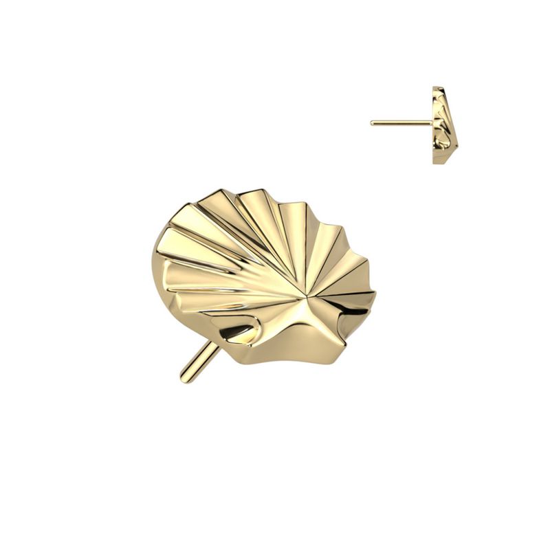 Seashell Push-fit Gold