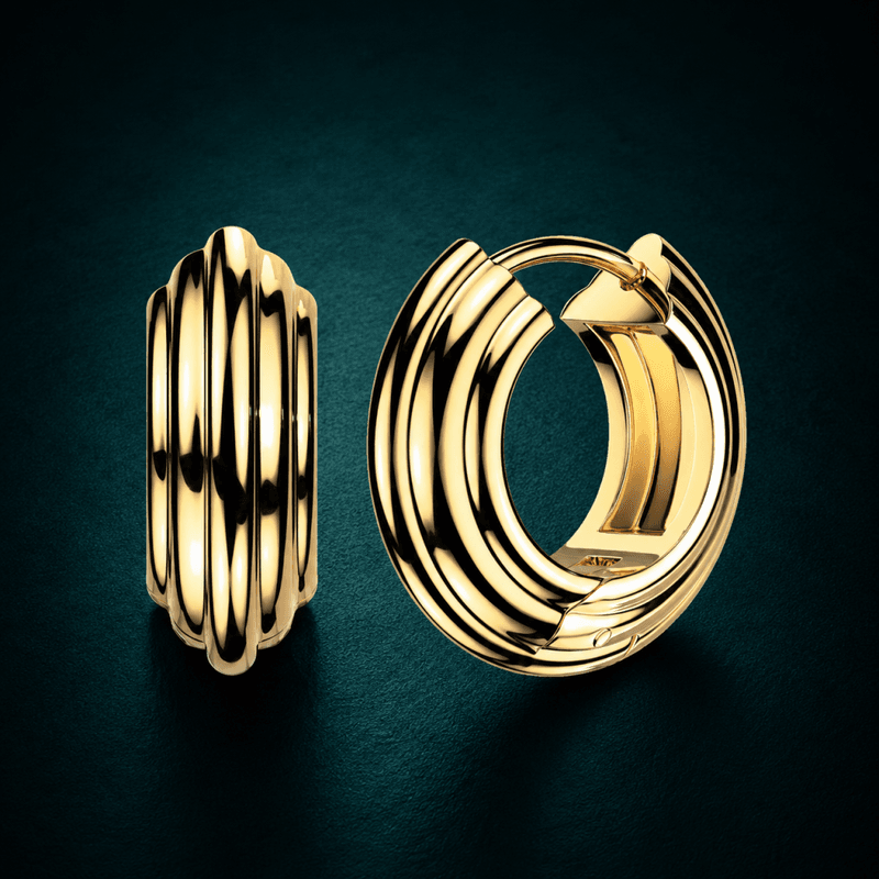 Bold Hoops Earrings 