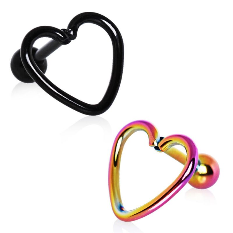 Love Heart Barbell Rainbow