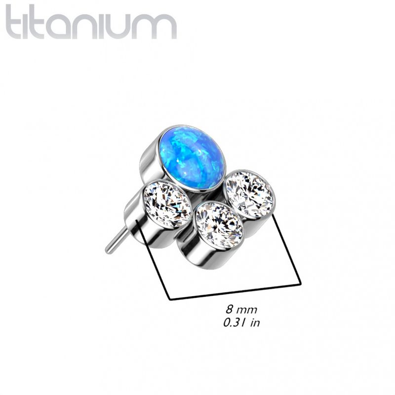 Paw Push-fit Opal Blue