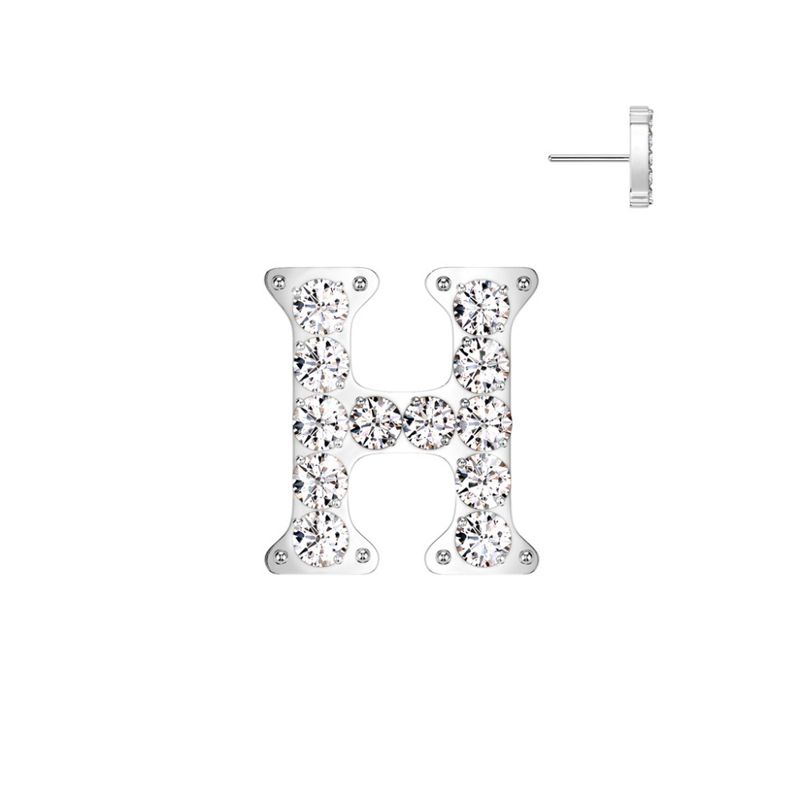 Crystal Letter H