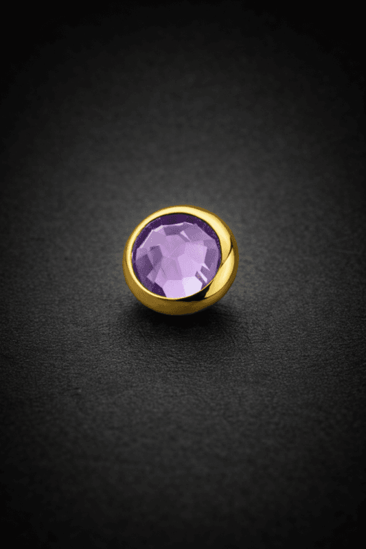 Dermal Disc Gold and Lavender