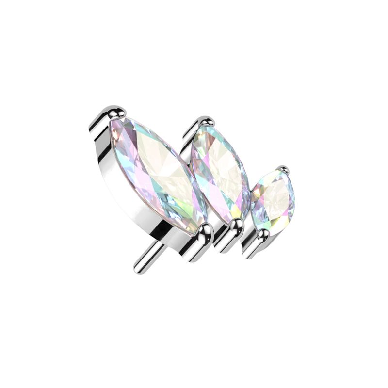 Danielle Trio Push-fit Aurora Borealis